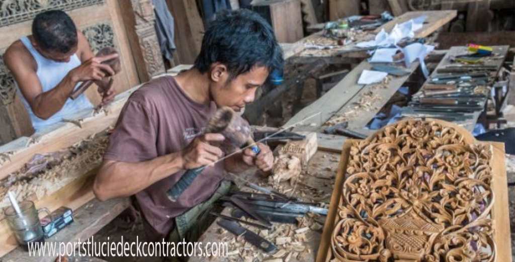 Pekerjaan Tukang Kayu Seni